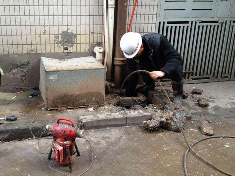 群英乡疏通下水道-洗菜池疏通